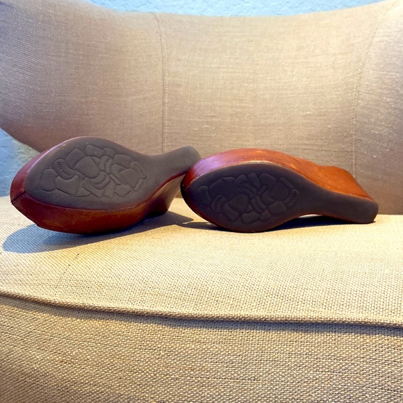 Kork Ease Wedges Leather Sandals Shoes Sz 7/38 - Picture 7 of 7